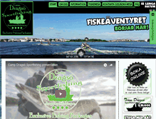 Tablet Screenshot of dragsosportfishing.se